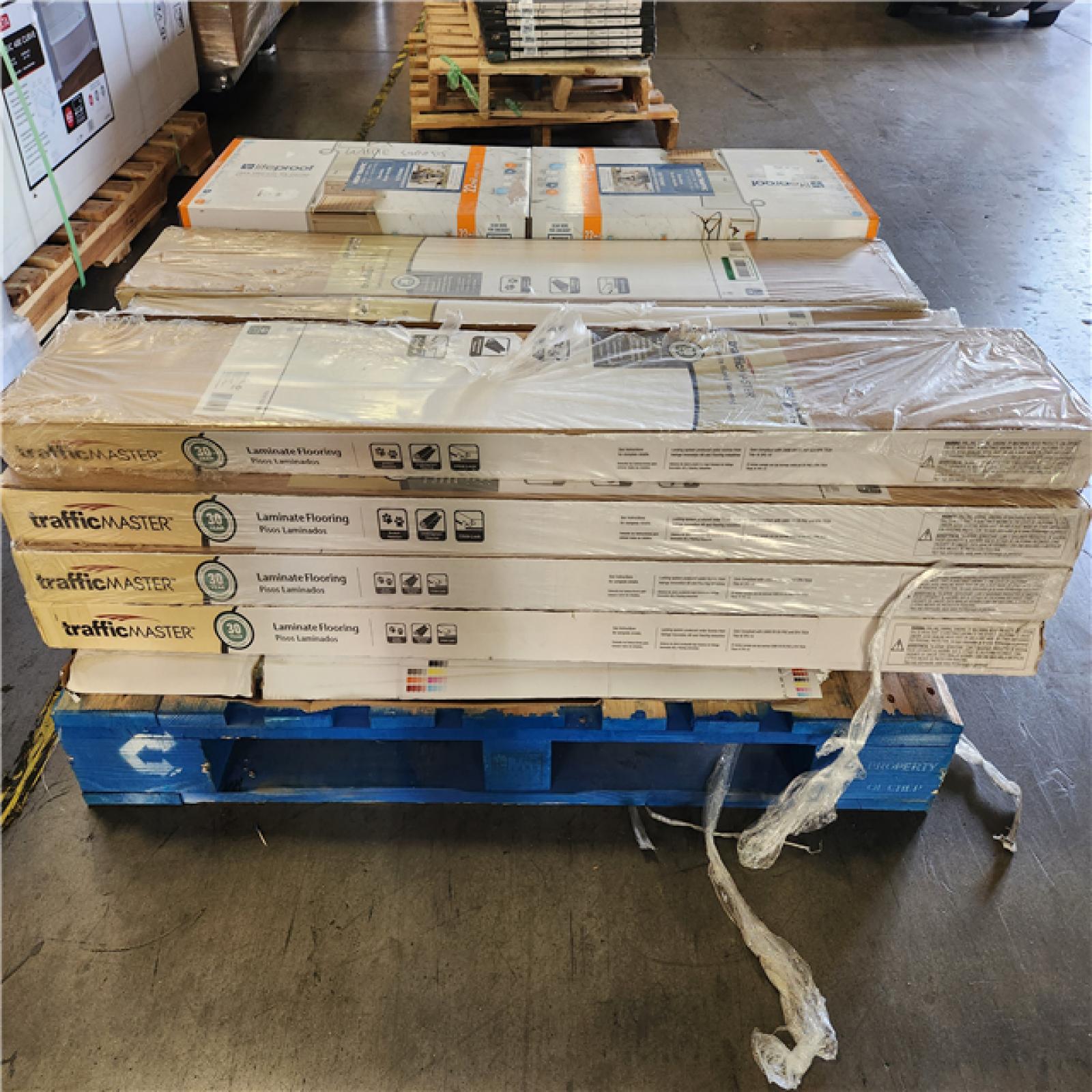 Phoenix AS-IS Mixed Flooring Pallet (21 Boxes)