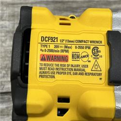 AS-IS DEWALT ATOMIC 20V MAX Cordless Brushless 1/2 in. Variable Speed Impact Wrench (Tool Only)