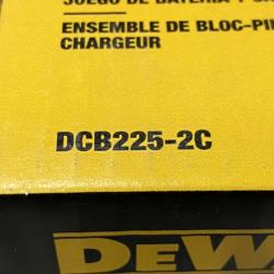 NEW - DEWALT 20V MAX Lithium-Ion Battery Kit with 5.0Ah and 2.0Ah Battery and Charger