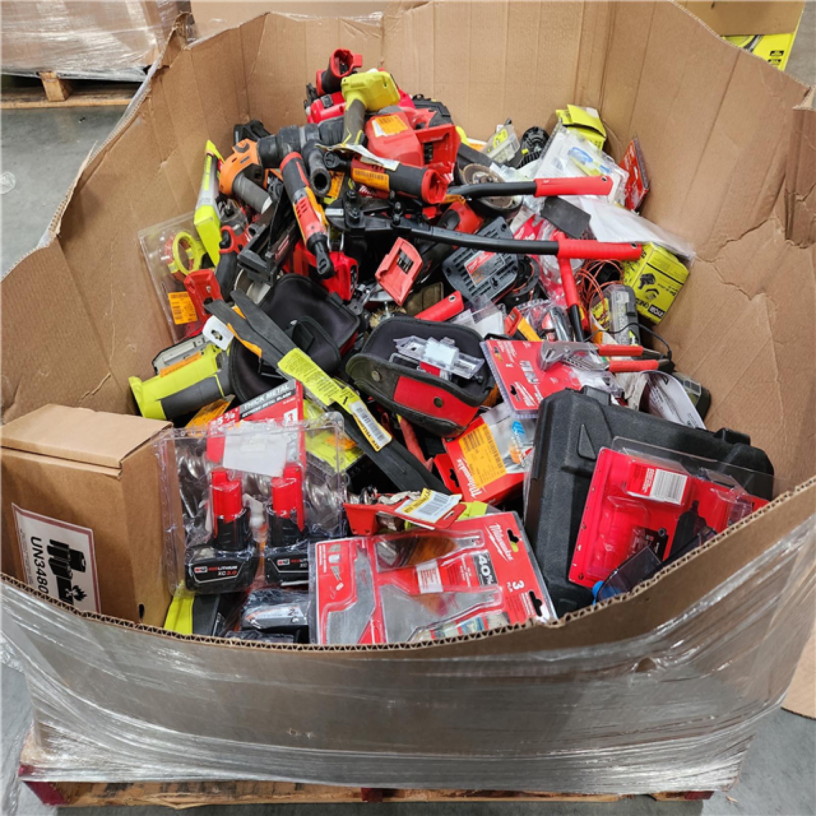 CALIFORNIA AS -IS  TOOL PALLET