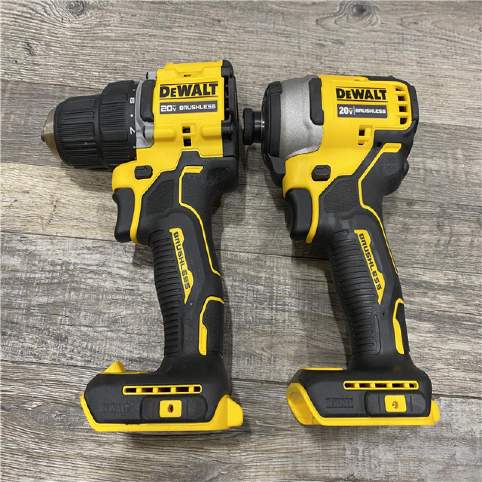 AS-IS DEWALT ATOMIC 20-Volt MAX Lithium-Ion Cordless Combo Kit