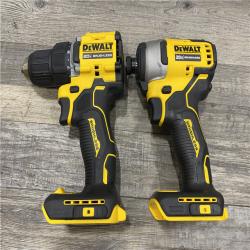 AS-IS DEWALT ATOMIC 20-Volt MAX Lithium-Ion Cordless Combo Kit