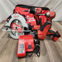 AS-IS- Milwaukee M18 4-Tool Combo Kit