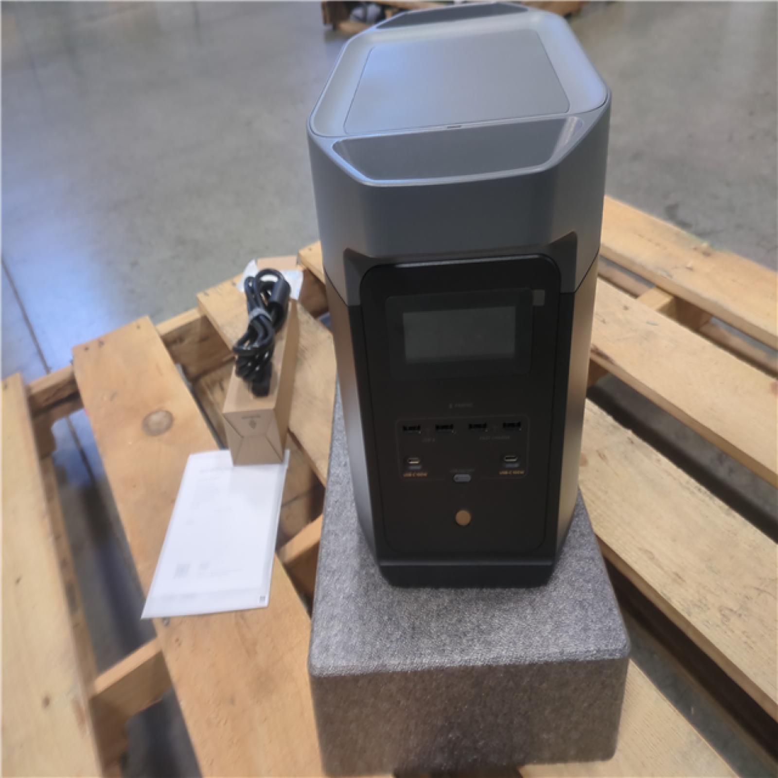 CALIFORNIA AS-IS ECOFLOW BATTERY GENERATOR