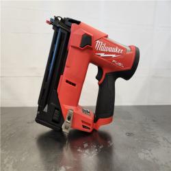 AS-IS- M12 FUEL 12-Volt Lithium-Ion Brushless Cordless 18-Guage Compact Brad Nailer (Tool Only)