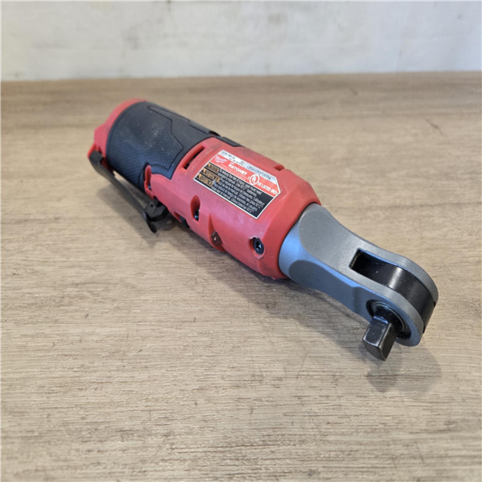 AS-IS Milwaukee FUEL 12V Cordless High Speed 3/8 in. Ratchet (Tool-Only)