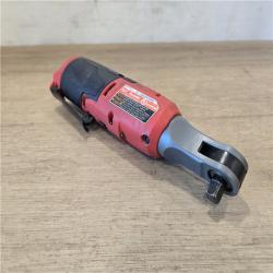 AS-IS Milwaukee FUEL 12V Cordless High Speed 3/8 in. Ratchet (Tool-Only)