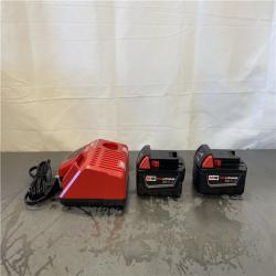 AS-IS- M18 18-Volt Lithium-Ion XC Starter Kit with Two 5.0Ah Batteries and Charger