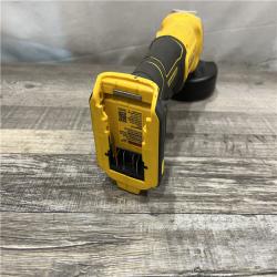 AS-IS DEWALT 20-Volt MAX Cordless Brushless 4-1/2 in. Angle Grinder with Slide Switch (Tool Only)