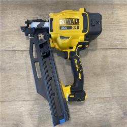 AS-IS DEWALT 20-Volt 21° Cordless Framing Nailer Kit