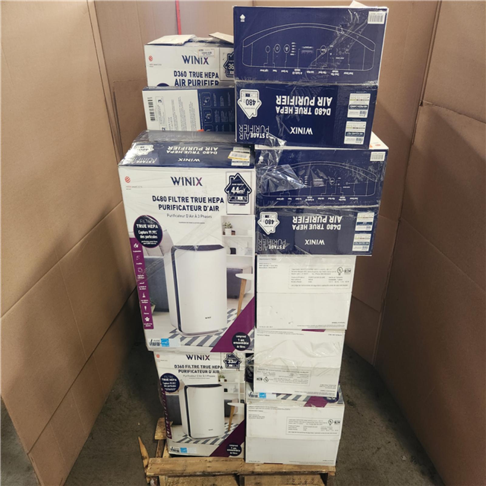 Phoenix AS-IS Mixed Winix Air Purifier, AHAM Verified Pallet (16-Cases)