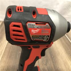AS-IS Milwaukee 18V Lithium-Ion Cordless 1/4 in. Hex Impact Driver (Tool-Only)