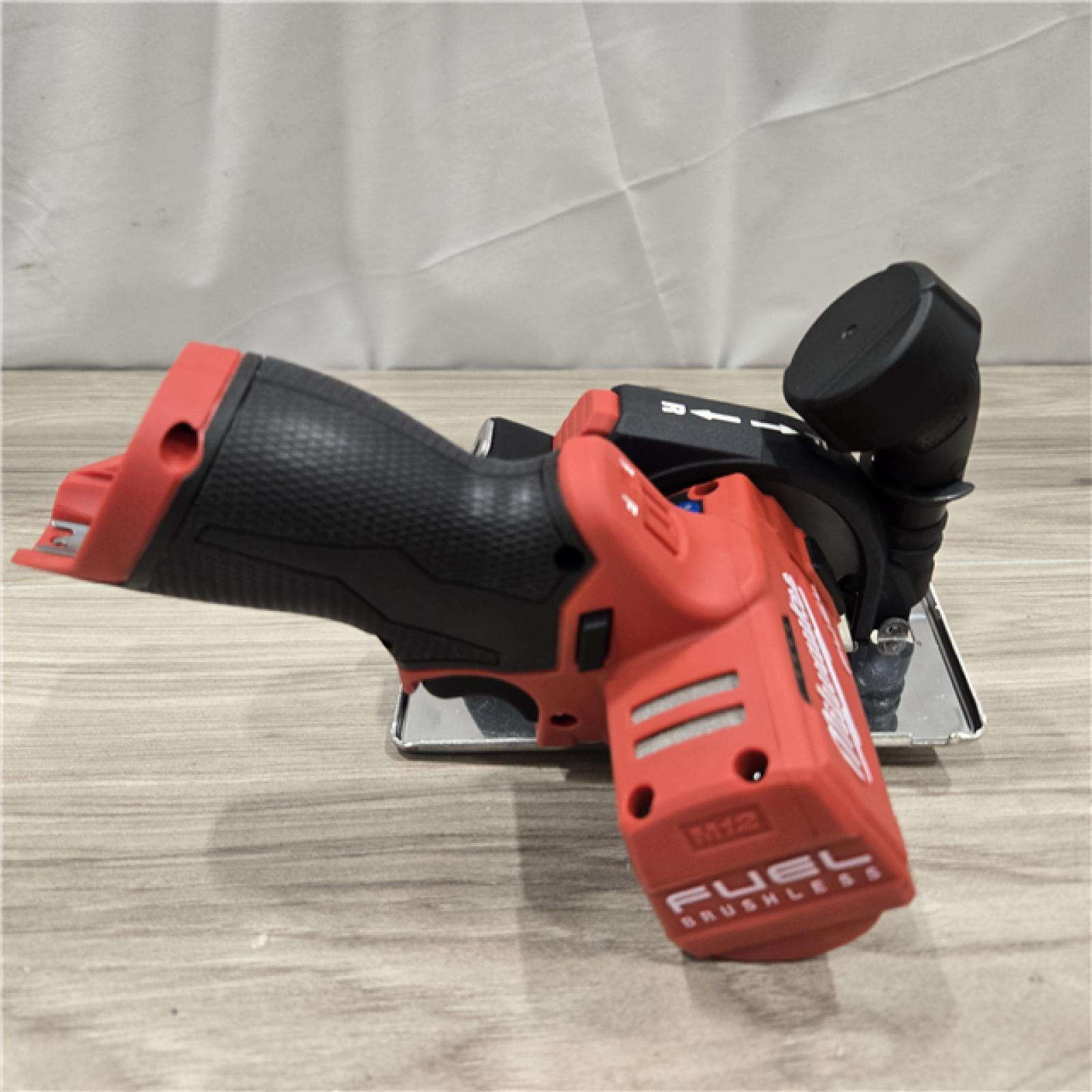 AS-IS Milwaukee M12 FUEL 12V Cordless 3 in. Cut Off Saw (Tool-Only)