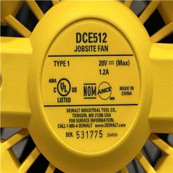 AS-IS DEWALT 20V MAX Jobsite Fan (Tool Only)