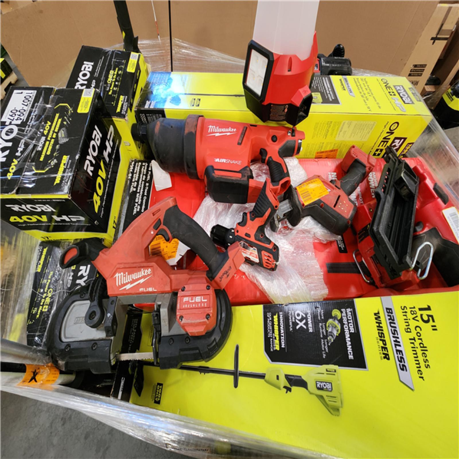 CALIFORNIA AS-IS  TOOL PALLET