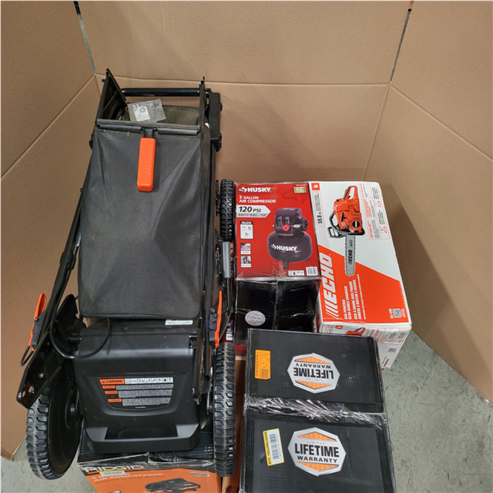 CALIFORNIA AS-IS OUTDOOR POWER EQUIPMENT