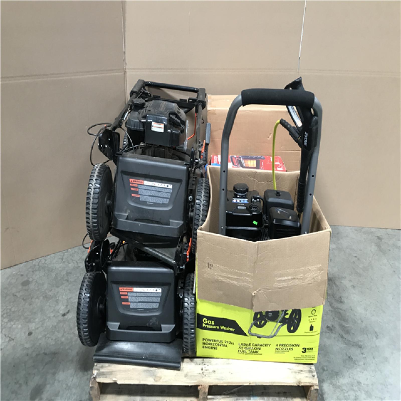 CALIFORNIA AS-IS OUTDOOR POWER EQUIPMENT