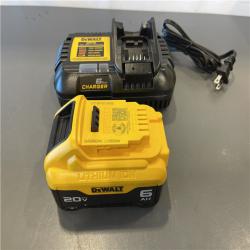Like New! - Dewalt 20V Lithium-Ion 6.0Ah Battery Pack & Charger Kit