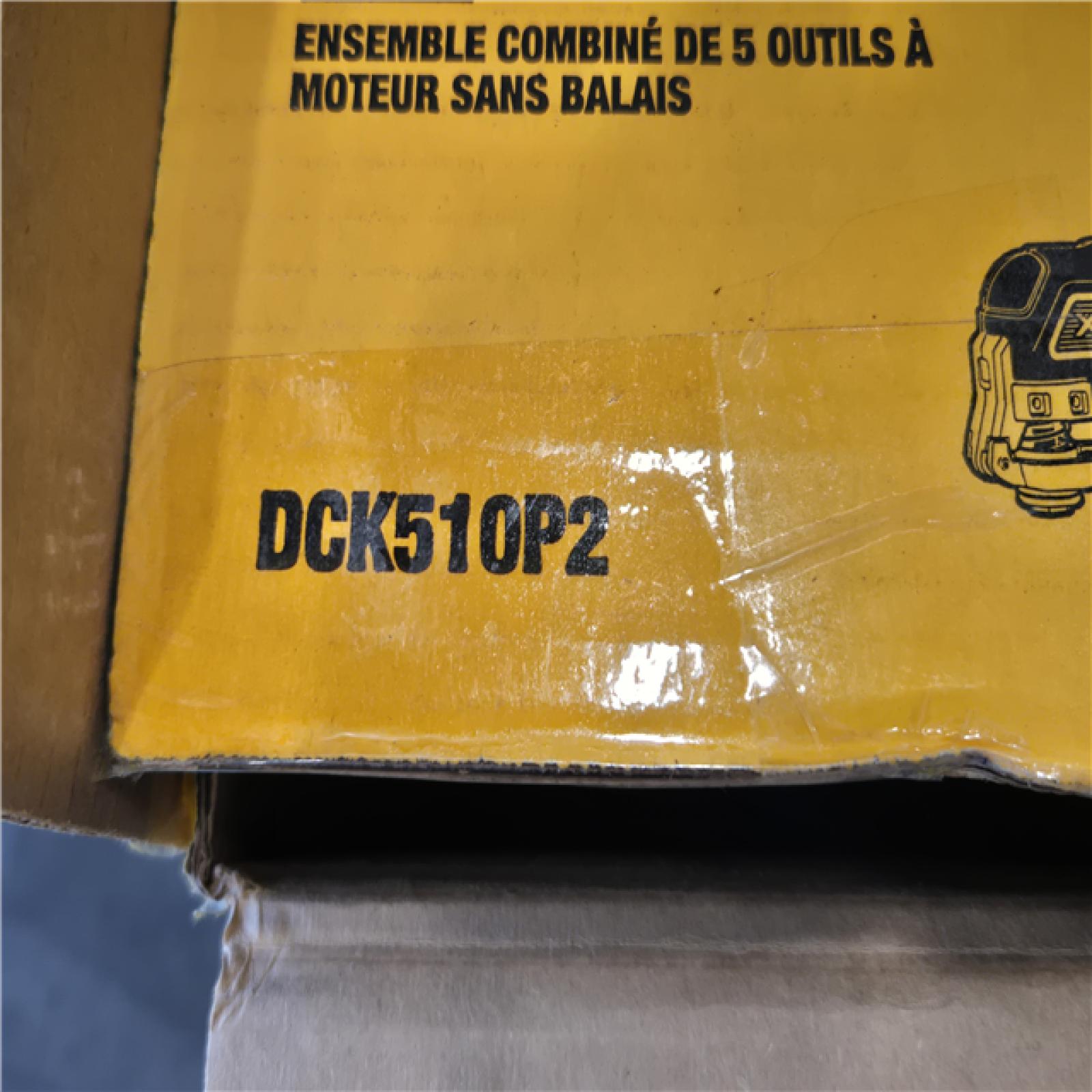 AS-IS DEWALT 20V Lithium-Ion Cordless 5-Tool Combo Kit