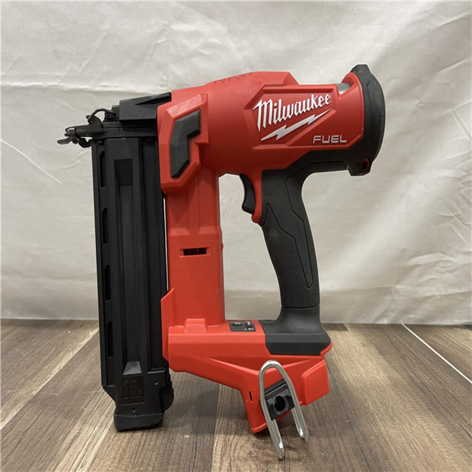AS-IS Milwaukee M18 FUEL 18-Volt Lithium-Ion Brushless Cordless Gen II 18-Gauge Brad Nailer (Tool-Only)