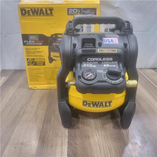 AS-IS DEWALT 20V MAX* 2-1/2 Gal. Brushless Cordless Air Compressor