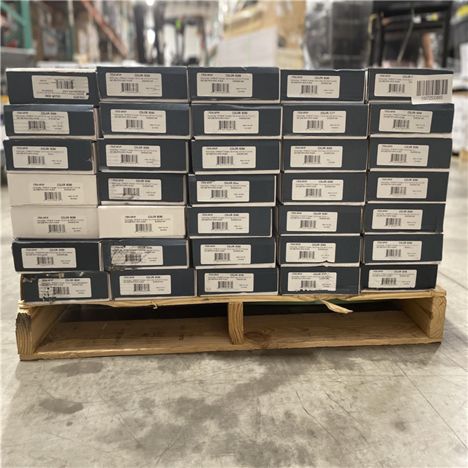 DALLAS LOCATION - NATURE PATH VINYL SHADOW OAK PALLET -(35 CASES)