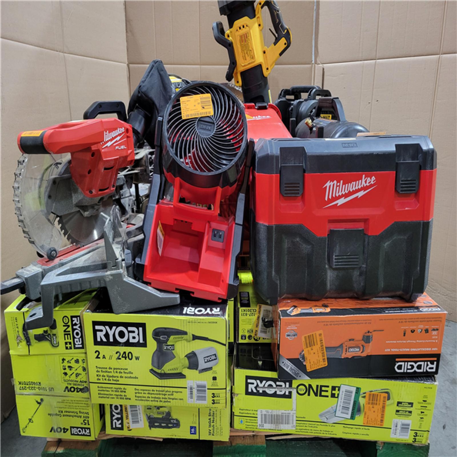 CALIFORNIA AS-IS TOOL PALLET