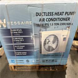 California AS-IS Hessaire Ductless Heat Pump & Air Conditioner