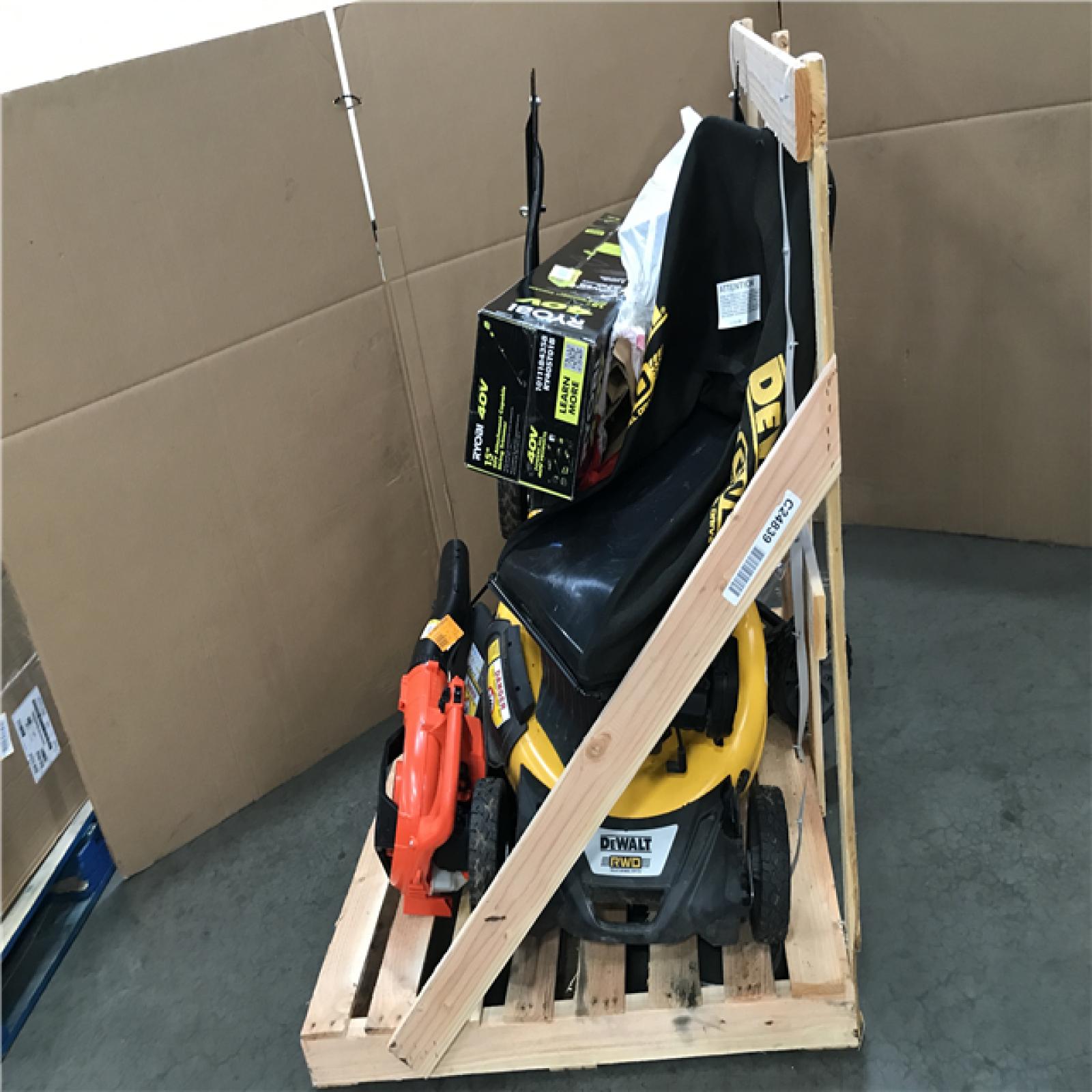 CALIFORNIA AS-IS OUTDOOR POWER EQUIPMENT