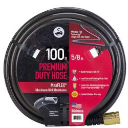 DALLAS LOCATION- NEW!- Swan Maximum FLEX 5/8 in. x 100 ft. Premium Duty Garden Hose PALLET-(42 UNITS)