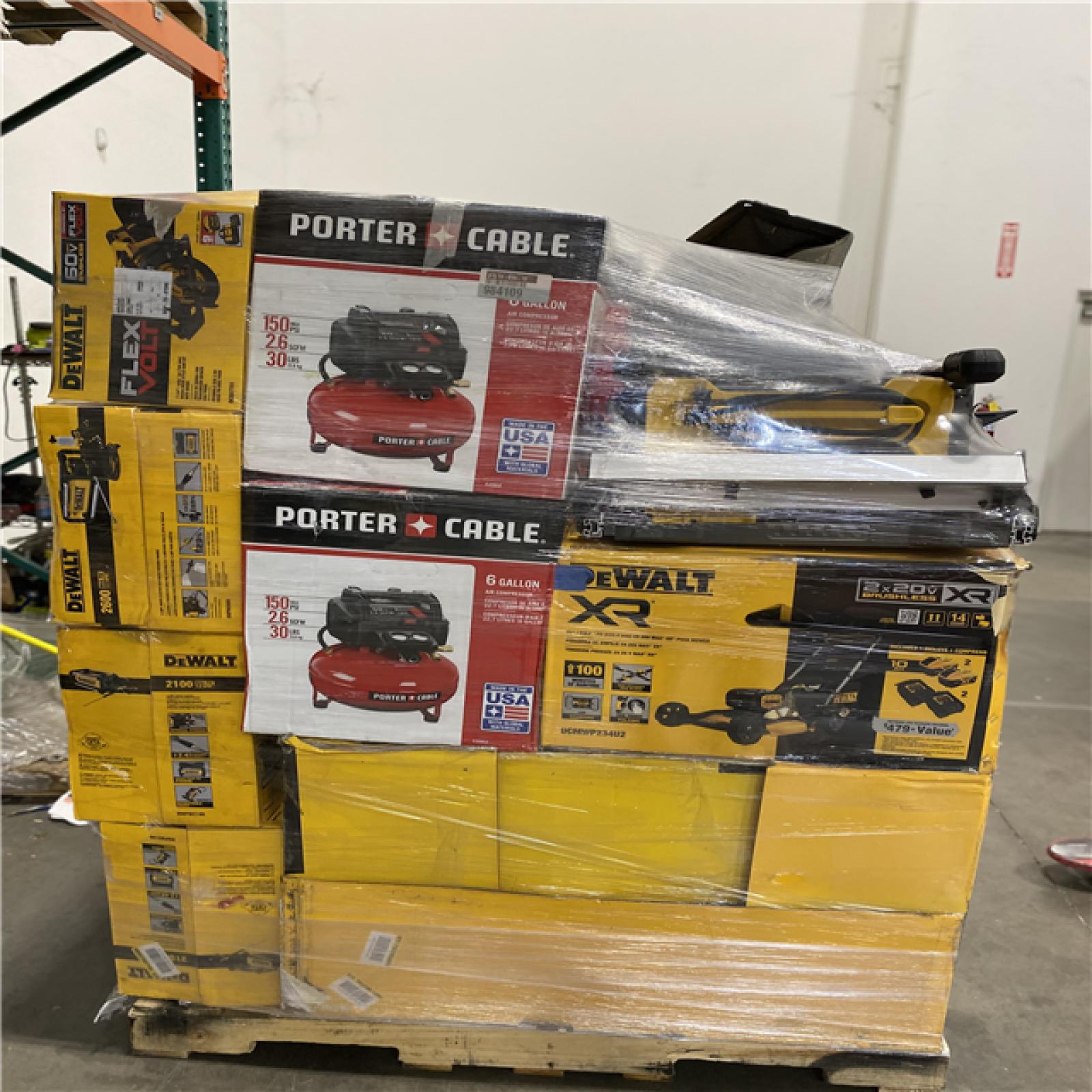 Dallas Location - As-Is DEWALT Tool Pallet