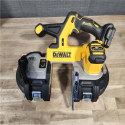 HOUSTON LOCATION - AS-IS DEWALT 20-Volt MAX 3-3/8 in. Cordless Brushless Bandsaw (Tool-Only)