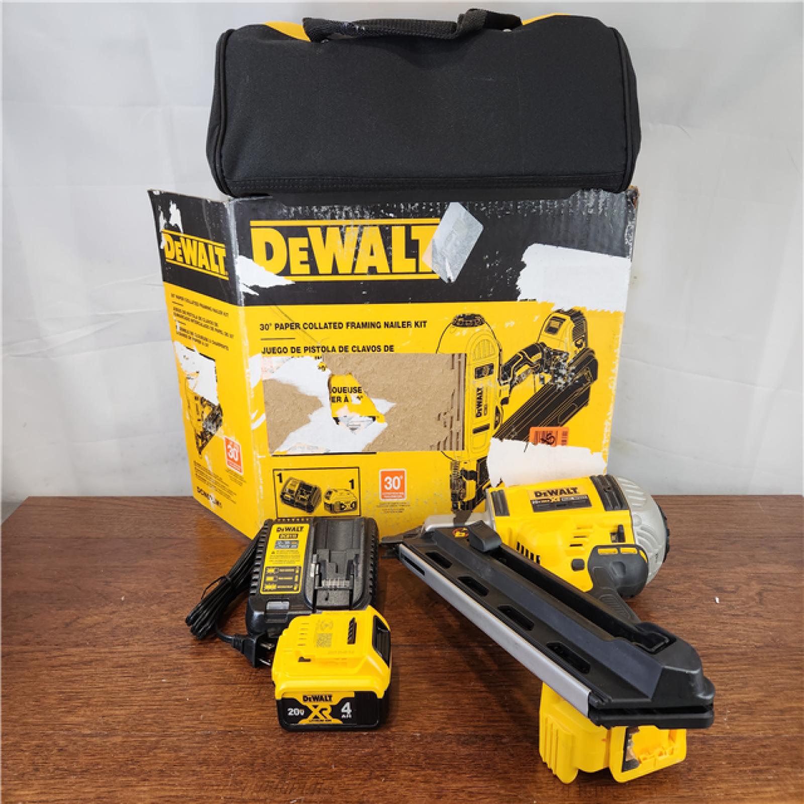 ASIS DeWalt 20V MAX Cordless Brushless 2Speed 30° Paper Collated