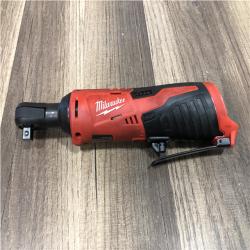 AS-IS Milwaukee 12V Lithium-Ion Cordless 3/8 in. Ratchet (Tool-Only)