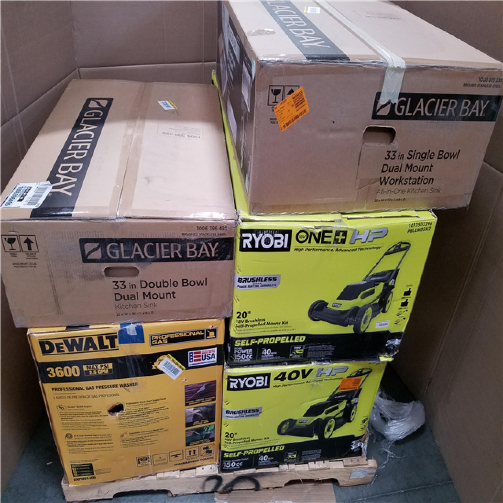 CALIFORNIA AS-IS HOME IMPROVEMENT PALLET