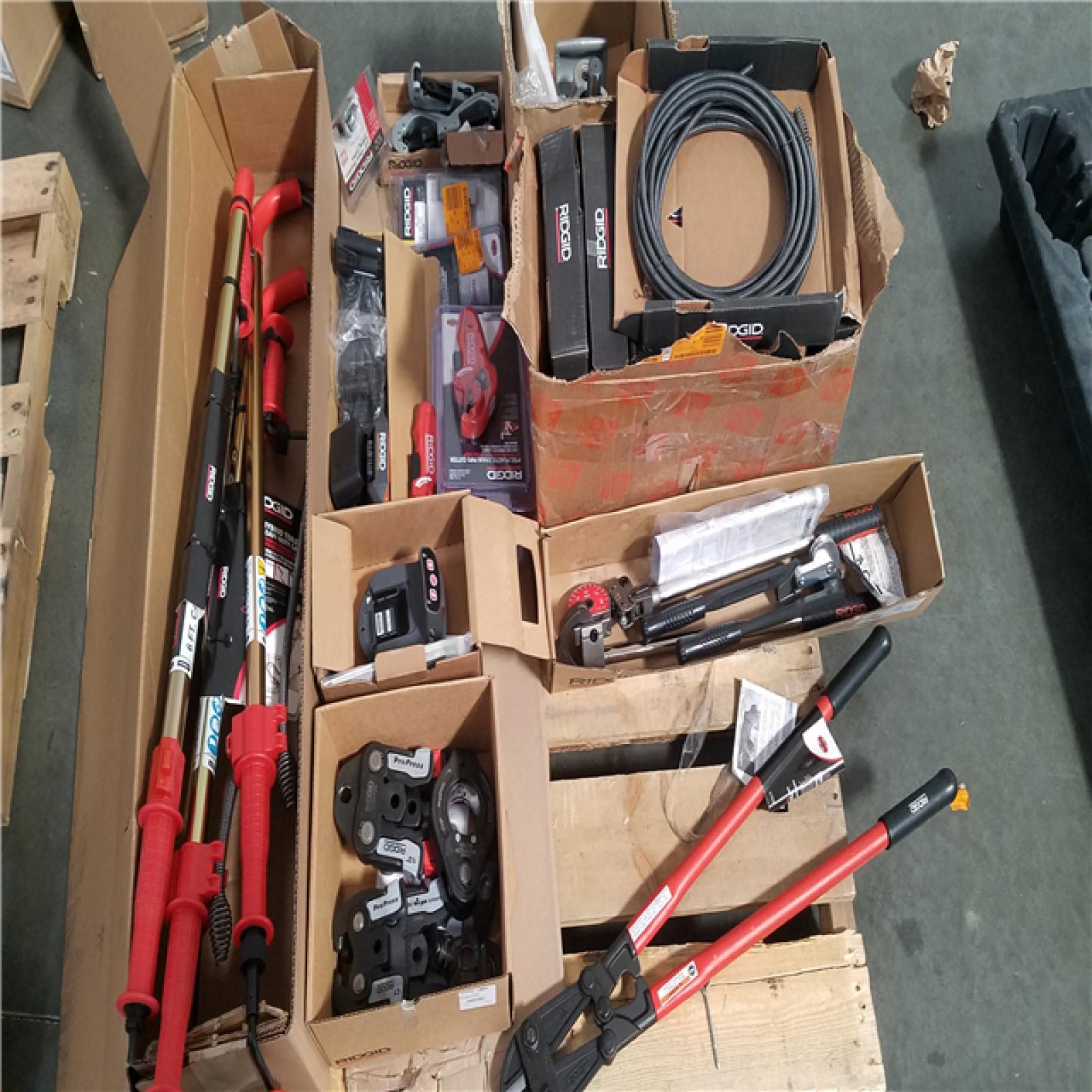 California AS-IS Ridgid Tool Pallet