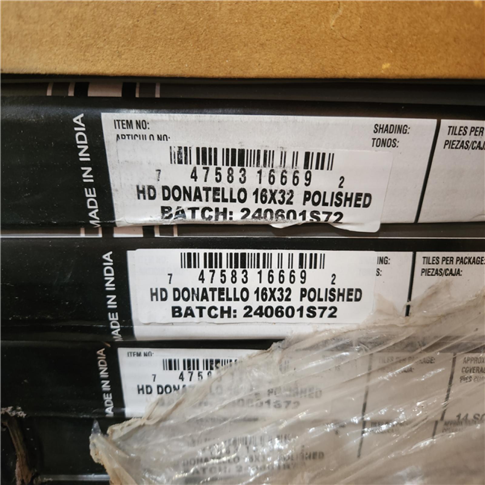 Phoenix MSI Donatello 16 in. x 32 in. Polished Porcelain Marble Look Floor and Wall Tile (454 sq. ft./32 Case)