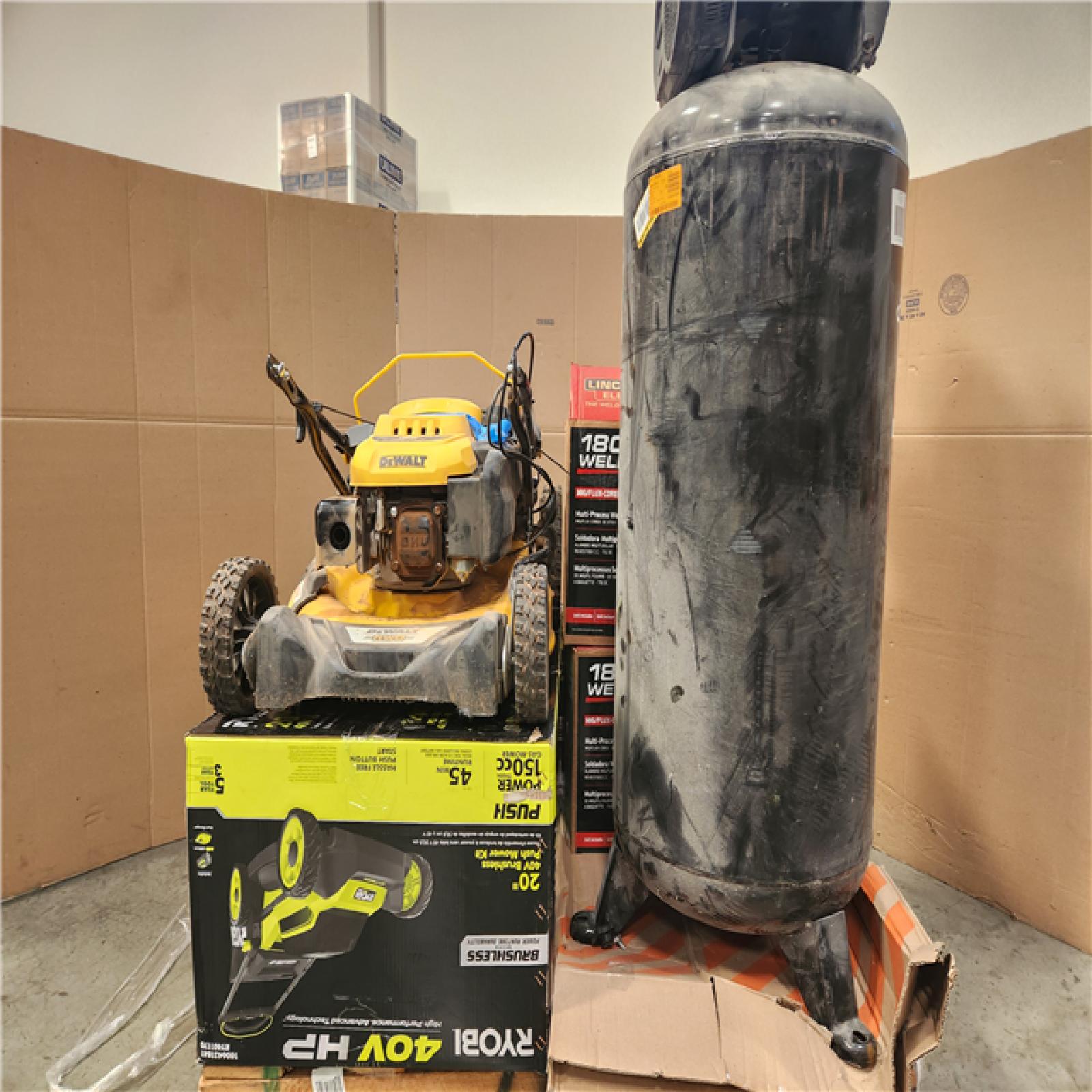 CALIFORNIA AS-IS OUTDOOR POWER EQUIPMENT