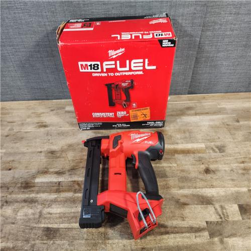 HOUSTON LOCATION - AS-IS MILWAUKEE FUEL 18-Volt Lithium-Ion Brushless Cordless 18-Gauge 1/4 in. Narrow Crown Stapler (Tool-Only)