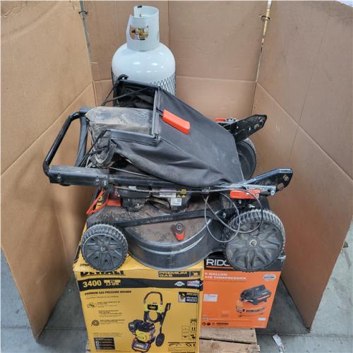 CALIFORNIA AS-IS OUTDOOR POWER EQUIPMENT