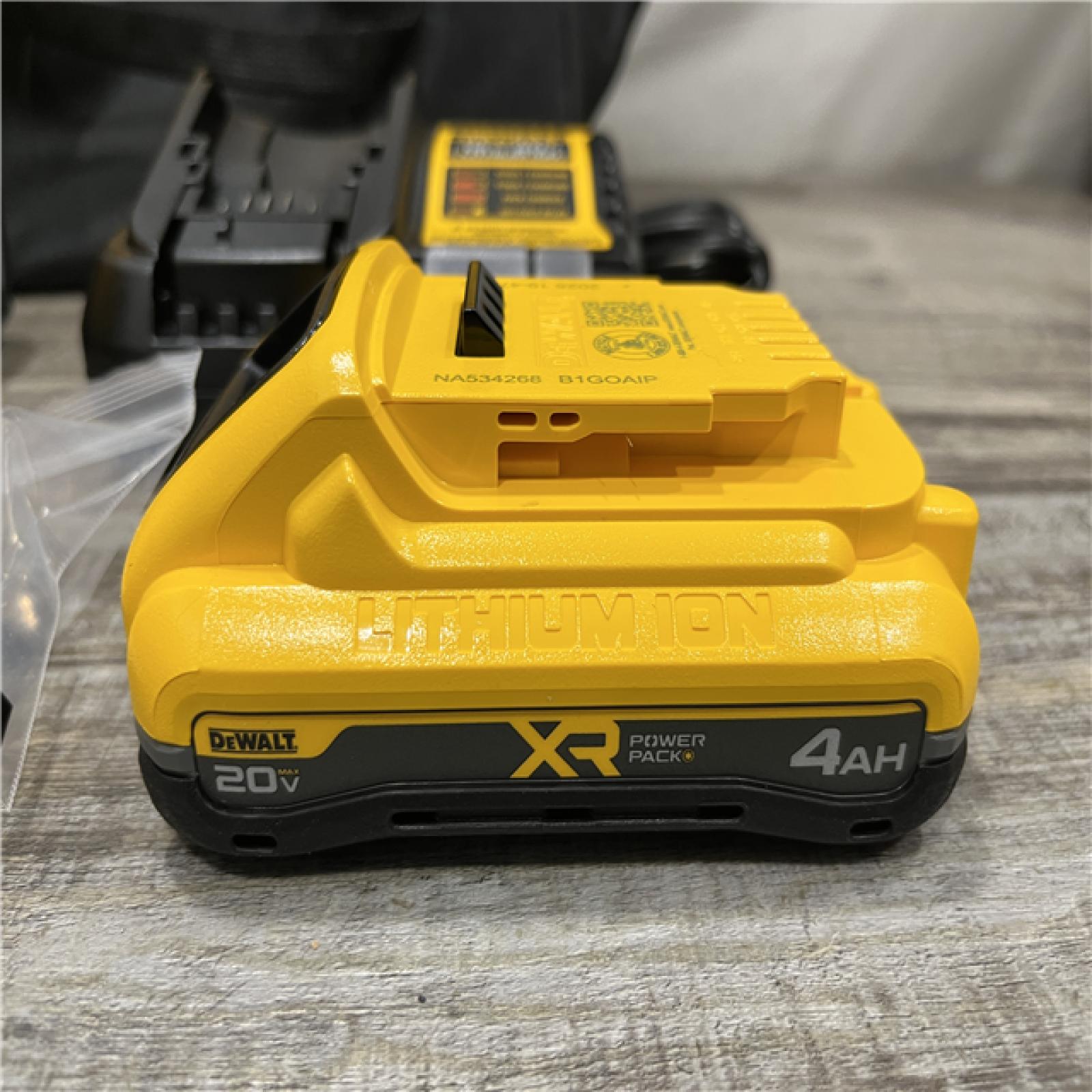 AS-IS DEWALT 20V MAX XR Lithium-Ion Brushless Cordless 3-Speed High Torque 1/4 in. Impact Driver Kit