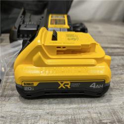 AS-IS DEWALT 20V MAX XR Lithium-Ion Brushless Cordless 3-Speed High Torque 1/4 in. Impact Driver Kit