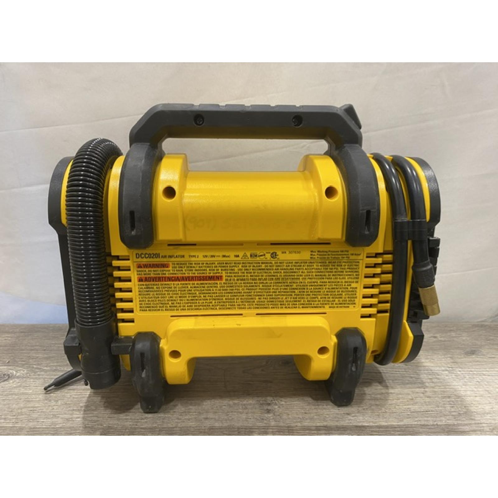 AS-IS DEWALT 20V MAX Cordless Electric Portable Inflator (Tool Only)