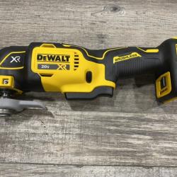 AS-IS DEWALT 20V MAX XR Cordless Brushless 3-Speed Oscillating Multi Tool Kit