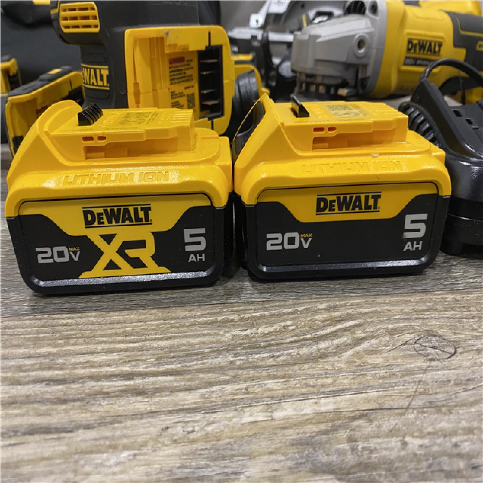 AS-IS DEWALT 20V Lithium-Ion Cordless 8-Tool Combo Kit