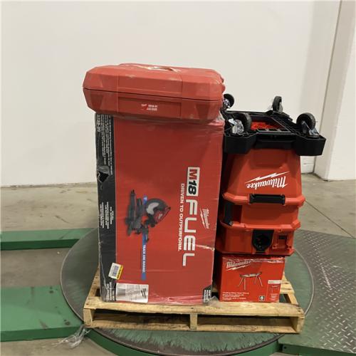 Dallas Location - As-Is MILWAUKEE Tool Pallet