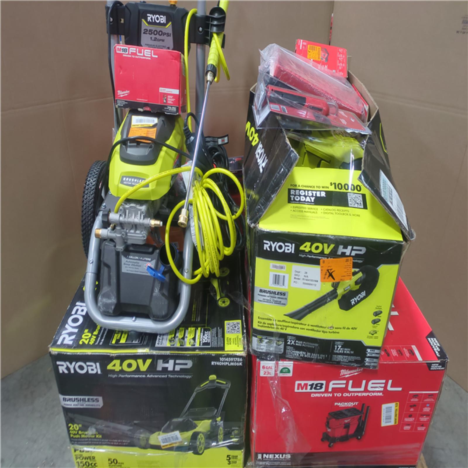 CALIFORNIA AS-IS TOOL PALLET