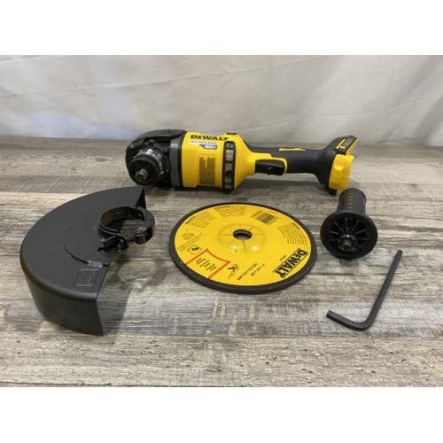 AS-IS DEWALT FLEXVOLT 60V Cordless 7 in. Angle Grinder (Tool-Only)