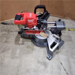 HOUSTON LOCATION - AS-IS Milwaukee M18 FUEL 7-1/4 in. Cordless Brushless Dual-Bevel Sliding Compound Miter Saw (TOOL ONLY)
