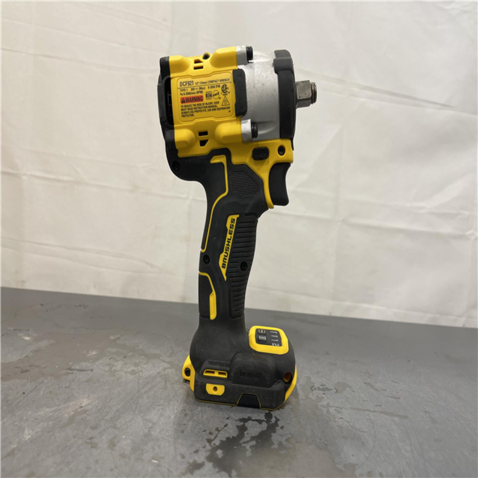 AS-IS - DeWalt ATOMIC 20V MAX Cordless Brushless 1/2 in. Variable Speed Impact Wrench